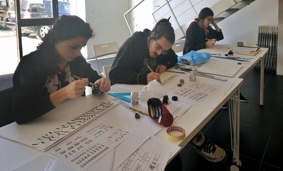 Spazio010_workshop_calligrafia l'italico_22687810_2076537915696514_5975906995514225626_n